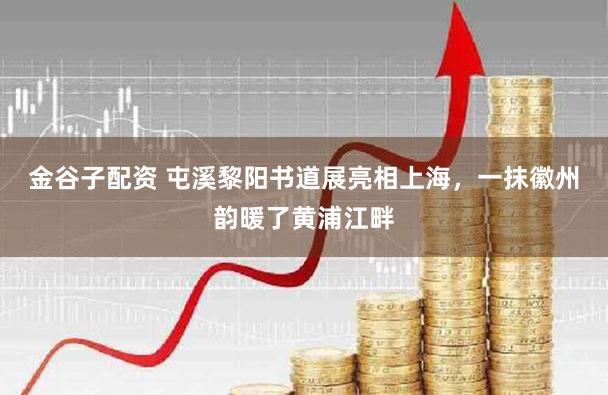 金谷子配资 屯溪黎阳书道展亮相上海，一抹徽州韵暖了黄浦江畔