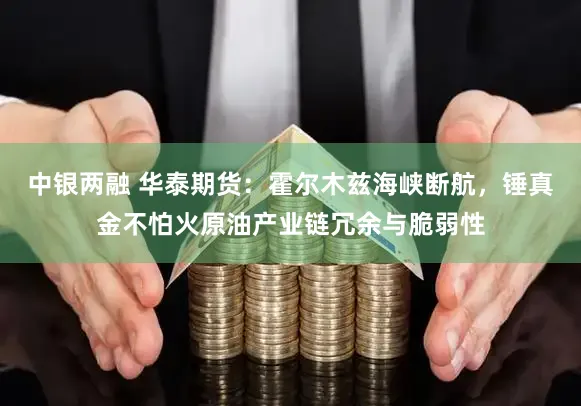 中银两融 华泰期货：霍尔木兹海峡断航，锤真金不怕火原油产业链冗余与脆弱性