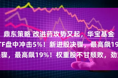 鼎东策略 改进药攻势又起,华宝基金港股通改进药ETF盘中冲击5%!新进股决骤,最高飙19%!权重股不甘颓败,劲涨11%
