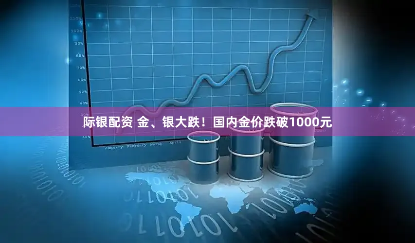 际银配资 金、银大跌！国内金价跌破1000元