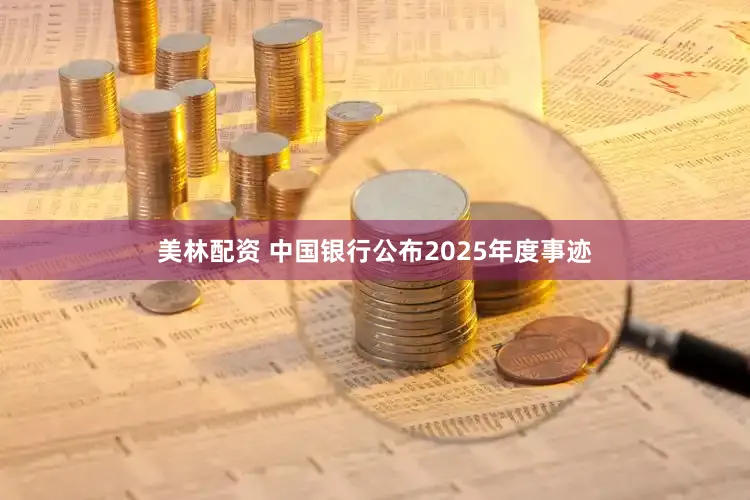 美林配资 中国银行公布2025年度事迹