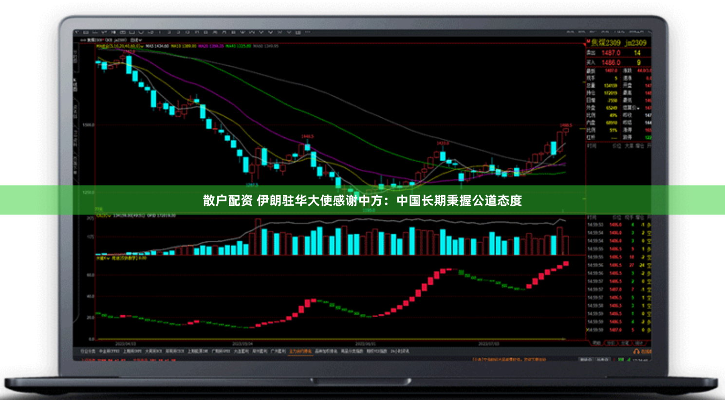 散户配资 伊朗驻华大使感谢中方：中国长期秉握公道态度