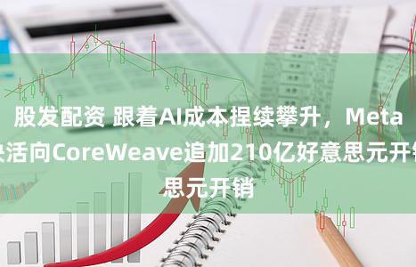 股发配资 跟着AI成本捏续攀升,Meta快活向CoreWeave追加210亿好意思元开销